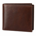 Klassische Herren Geldbörse Braun 11cm x 9cm