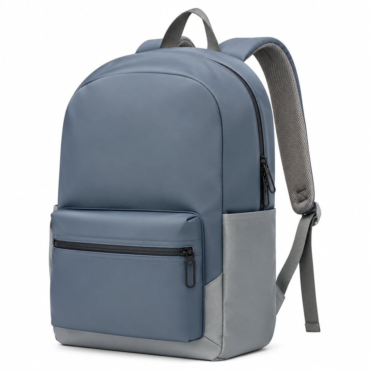 Moderner Laptop-Rucksack Blau Grau