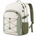 Ergonomischer Rucksack 25L Beige/Grün für Alltag und Reisen