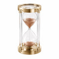 Elegante Sanduhr Gold 30 Minuten Deko